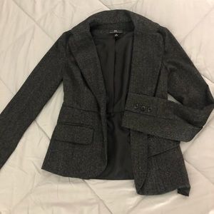 Dark gray blazer